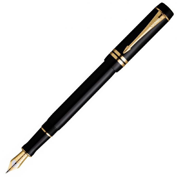 Перьевая ручка PARKER DUOFOLD F74 INTERNATIONAL BLACK GT F S0690410 Перьевая ручка PARKER DUOFOLD F74 INTERNATIONAL BLACK GT F S0690410