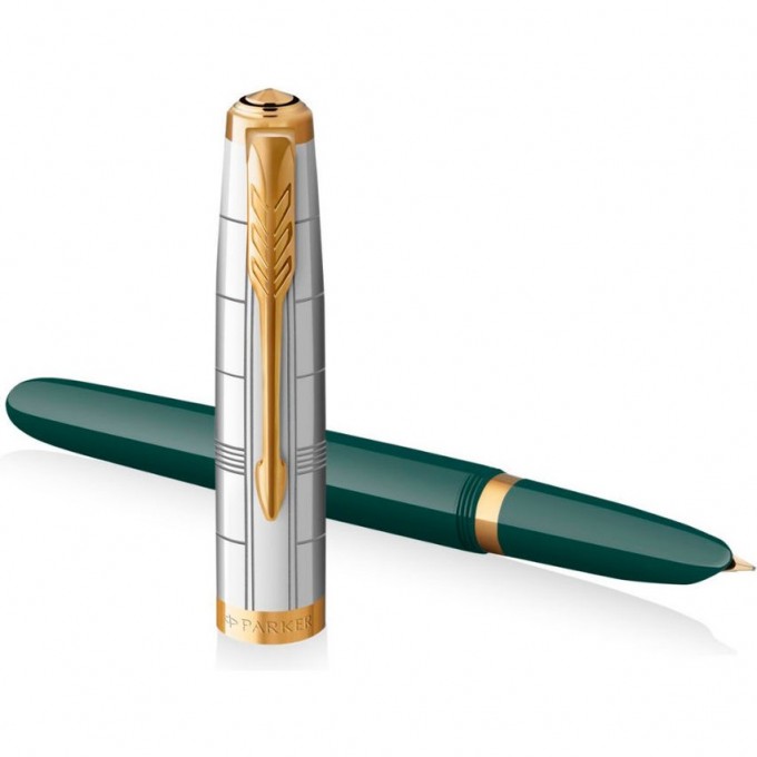 Ручка перьевая PARKER 51 PREMIUM FOREST GREEN GT F CW2169074 Ручка перьевая PARKER 51 PREMIUM FOREST GREEN GT F CW2169074