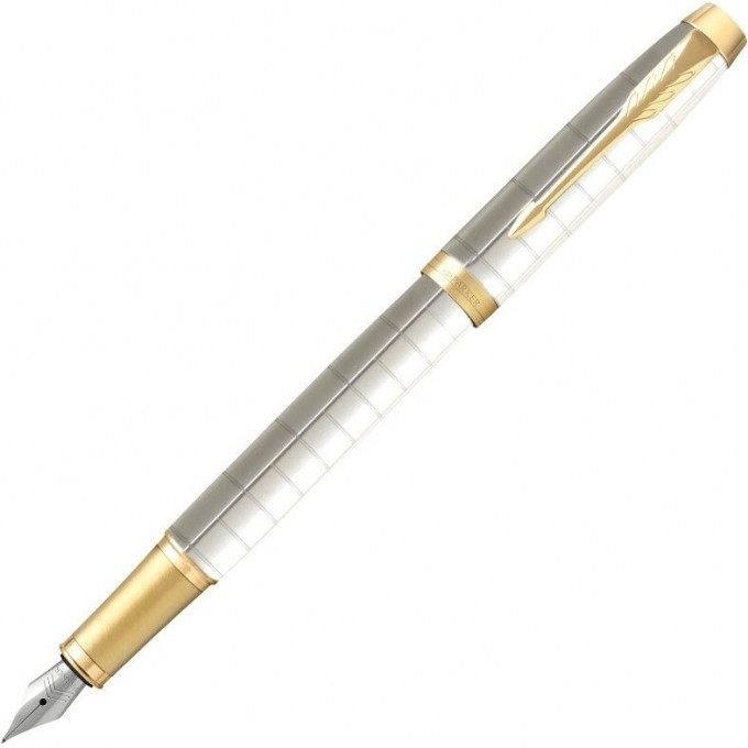 Ручка перьевая PARKER IM PREMIUM F318 PEARL GT F 2143649 Ручка перьевая PARKER IM PREMIUM F318 PEARL GT F 2143649