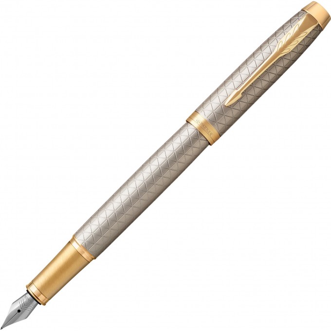 Ручка перьевая PARKER IM PREMIUM WARM GREY GT, F 1931684 Ручка перьевая PARKER IM PREMIUM WARM GREY GT, F 1931684