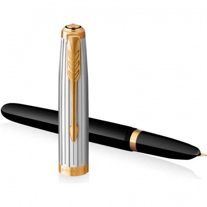 Ручка перьевая PARKER PARKER 51 PREMIUM BLACK GT FP F CW2169030 Ручка перьевая PARKER PARKER 51 PREMIUM BLACK GT FP F CW2169030