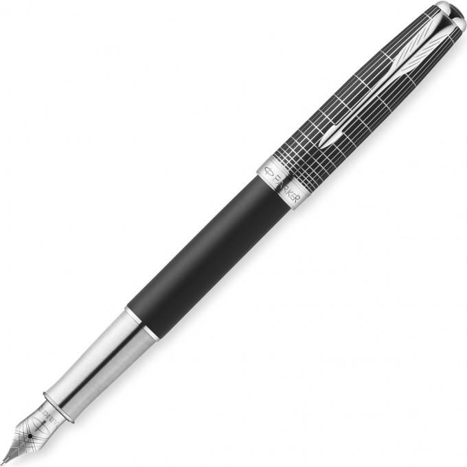 Ручка перьевая PARKER SONNET SE CONTORT BLACK CISELE, F 1930256 Ручка перьевая PARKER SONNET SE CONTORT BLACK CISELE, F 1930256