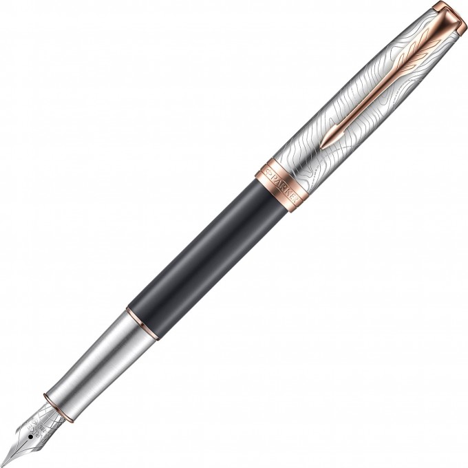 Ручка перьевая PARKER SONNET SPECIAL EDITION STRATUM GREY PGT, F 2054826 Ручка перьевая PARKER SONNET SPECIAL EDITION STRATUM GREY PGT, F 2054826