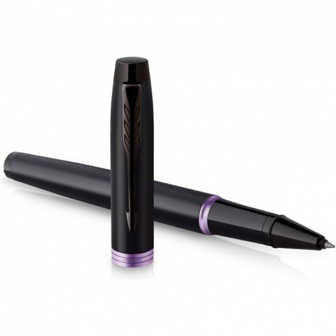Ручка роллер PARKER IM VIBRANT RINGS T315 AMETHYST PURPLE PVD F CW2172950 Ручка роллер PARKER IM VIBRANT RINGS T315 AMETHYST PURPLE PVD F CW2172950