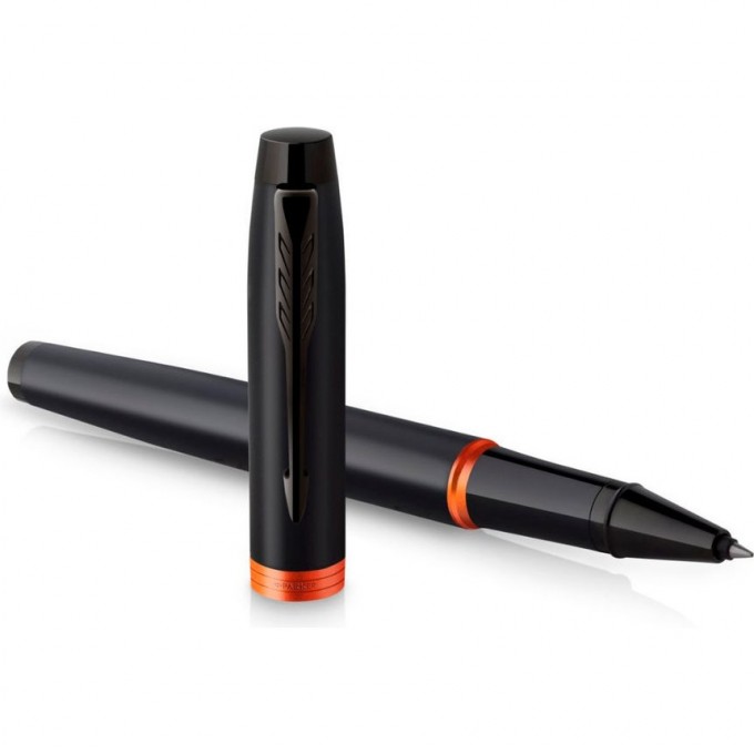 Ручка роллер PARKER IM VIBRANT RINGS T315 FLAME ORANGE PVD F CW2172945 Ручка роллер PARKER IM VIBRANT RINGS T315 FLAME ORANGE PVD F CW2172945