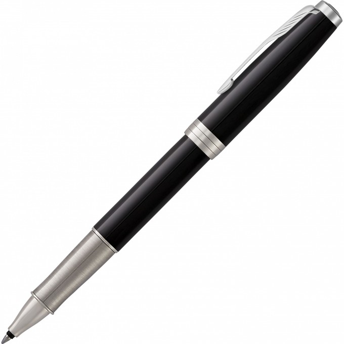 Ручка-роллер PARKER SONNET BLACK LACQUER PT F 1948081 Ручка-роллер PARKER SONNET BLACK LACQUER PT F 1948081