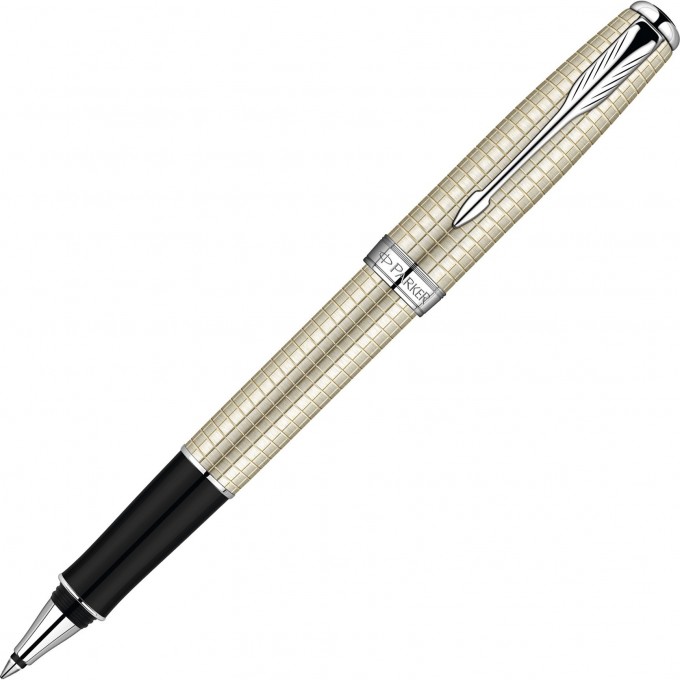 Ручка-роллер PARKER SONNET CISELE DECAL SILVER CT, F S0912510 Ручка-роллер PARKER SONNET CISELE DECAL SILVER CT, F S0912510