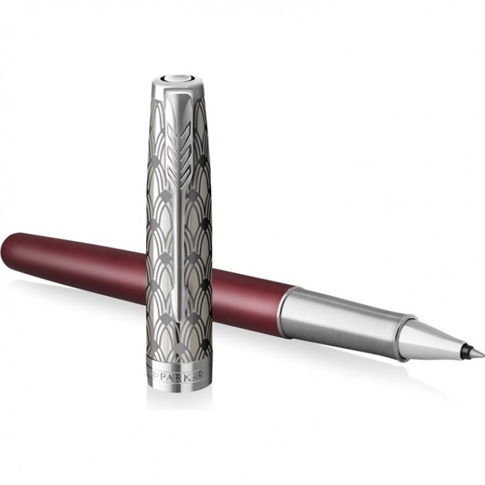Ручка роллер PARKER SONNET PREMIUM T537 METAL RED CT F 2119782 Ручка роллер PARKER SONNET PREMIUM T537 METAL RED CT F 2119782