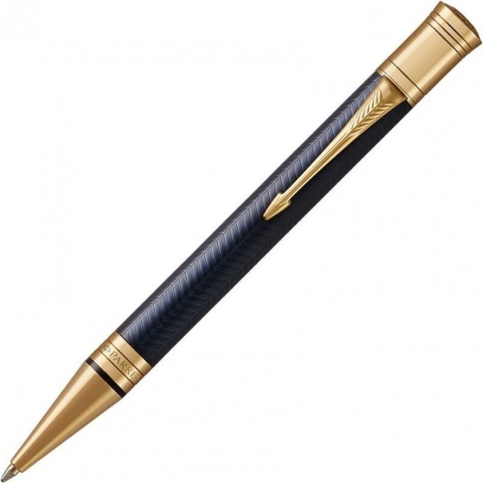 Ручка шариковая PARKER DUOFOLD K307 PRESTIGE BLUE CHEVRON GT M 1931373 Ручка шариковая PARKER DUOFOLD K307 PRESTIGE BLUE CHEVRON GT M 1931373