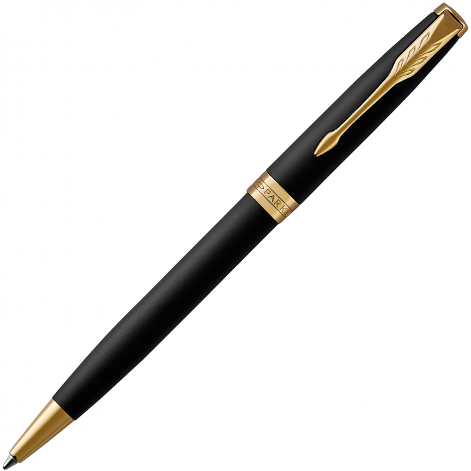 Шариковая ручка PARKER ESSENTIAL SONNET MATTE BLACK GT M CW1931519 Шариковая ручка PARKER ESSENTIAL SONNET MATTE BLACK GT M CW1931519