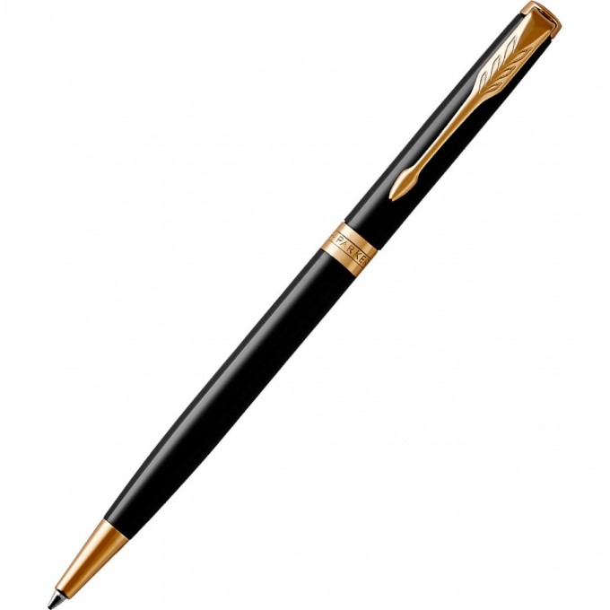 Тонкая шариковая ручка PARKER ESSENTIAL SONNET LAQUE BLACK GT М 1931498 Тонкая шариковая ручка PARKER ESSENTIAL SONNET LAQUE BLACK GT М 1931498